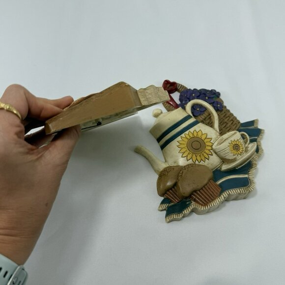 Vintage Home Interior 3D Bakery Shop Wall Hang Deco Retro Rustic Pie Tea Coffee - Picture 6 of 12